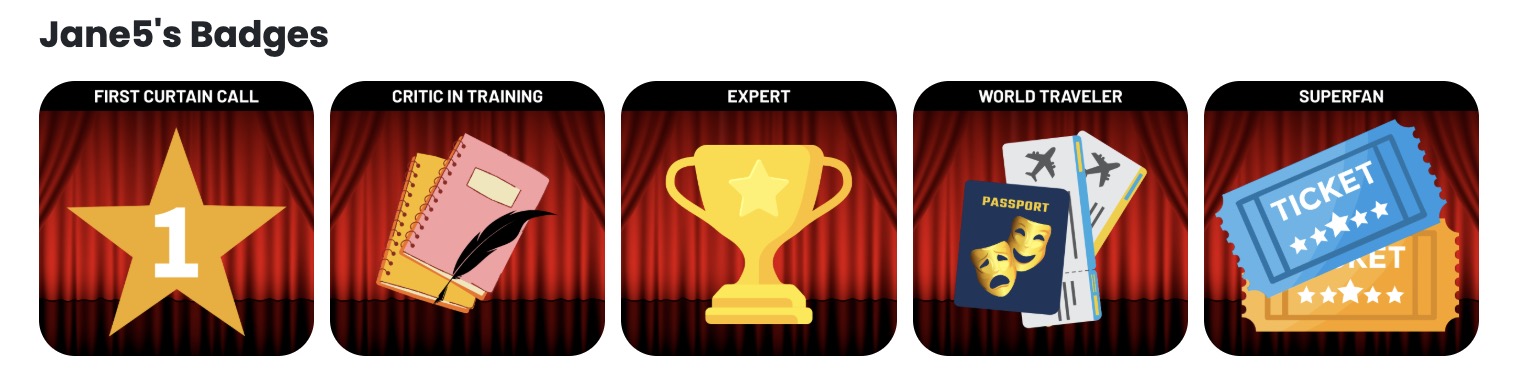 BroadwayWorld My Shows Announces Badges & Points While Celebrating First 10K Reviews  Image